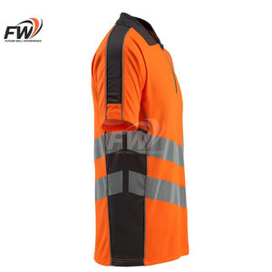 Camisa de Trabajo Reflectante de Alta Visibilidad, Ligera y Transpirable, para Personal de Almacén y Mantenimiento, Camisa Casual de Secado Rápido para Hombre - Product Image 4