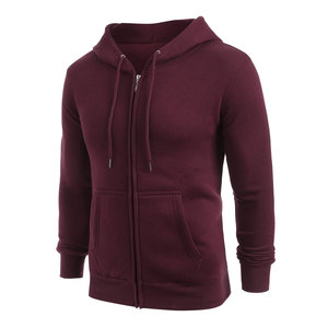 Nueva Moda Hombre Otoño Invierno Sudaderas con Capucha Estilo Urbano Manga Larga Holgadas Color Sólido Casual Blusa de Forro Polar - Product Image 2
