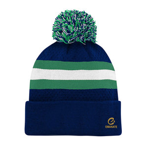 Gorro de Invierno de Diseño de Lujo para Hombre, Estilo Urbano, Ajustable, Transpirable, Impermeable, con Letras Jacquard, Color Sólido, Patrón Personalizado - Product Image 3