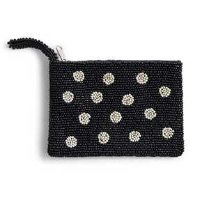 Porte-monnaie en perles de haute couture, portefeuille traditionnel indien brodé pour femmes à prix avantageux - Product Image 6