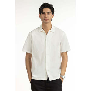 <b>Men's</b> Casual <b>Shirts</b> 100% Cotton Double Breasted with <b>Long</b> <b>Sleeves</b> Poplin & Satin Fabric Breathable Anti-Wrinkle ODM Supply - Product Image 1
