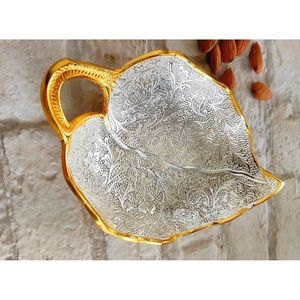 Plateau de service très vendu pour la nourriture et les fruits, plateau en métal pour la table à manger, présentoir pour la maison et les restaurants d'hôtels à prix de gros - Product Image 2