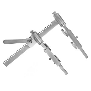 Rétracteur sternal réglable de 4 pouces avec lames en acier inoxydable pour la chirurgie thoracique, cardiaque ou thoracique - Product Image 4