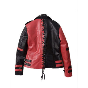 แจ็กเก็ตหนังกันลมของผู้หญิงสไตล์ล่าสุดแห้งเร็วและระบายอากาศได้ดีทันสมัยสำหรับฤดูหนาว - Product Image 4