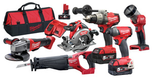 @@ # # ชุดเครื่องมือมิลวอกี 2695-15 คอมโบ 18 ชิ้น และเครื่องมือไฟฟ้า/เครื่องมือไร้สาย รุ่นใหม่ของแท้ - Product Image 4