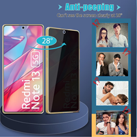 Pelindung Layar Anti-Spy untuk Ponsel Xiaomi - 280 °   Pelindung Layar Android Samping, Tampilan Tengah HD Jernih, Tersedia OEM/ODM