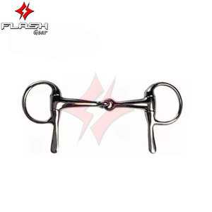 Mèche Baucher à joues sur mesure Rembourrage souple en acier inoxydable de qualité supérieure Mèche à anneau lâche avec culotte en argent allemand - Product Image 3