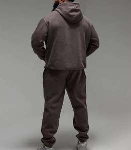 Survêtement en polyester de haute qualité, nouveau design, lavage à l'acide, respirant, anti-boulochage, lavage à l'acide, survêtement d'hiver, lavage à l'acide - Product Image 6