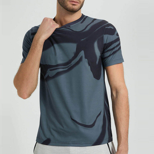 Camisetas de Punto Estilo Urbano para Hombre, Impresas por Sublimación, Poliéster y Algodón, Ecológicas, de Secado Rápido y Transpirables, HECHAS POR HS 2027 - Product Image 1