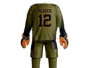 Uniforme de Hockey sobre Hielo Unisex Más Vendido, Transpirable, con Logotipo Personalizado, Conjuntos al por Mayor de Grand Power Industries - Product Image 2