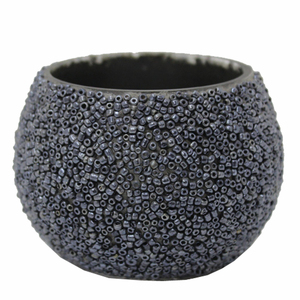 แก้วกลมสำหรับตกแต่งงานแต่งงานขวดโหลใส่เทียนโมเสคสีเขียวสำหรับตกแต่งคริสต์มาสและห้องนั่งเล่นทำด้วยมือ - Product Image 6