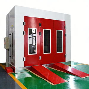 Cabine de peinture automobile économique au gazole - Four de séchage de voitures écoénergétique avec filtration avancée - Product Image 3