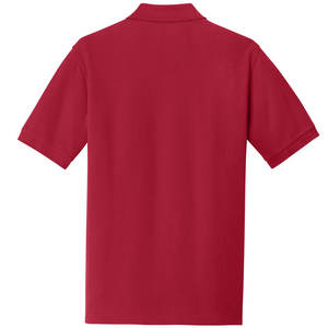 Camiseta Polo de Algodón 100% para Hombre, Venta al Por Mayor OEM, Camiseta de Golf Lisa de Manga Corta de Alta Calidad, Logotipo Bordado Personalizado, Antiarrugas - Product Image 6