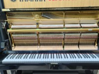 Yamahas YUX Premium Black Upright Piano Japan Made Second Hand Mechanical Style 3446036 YUX YUX2 YUX3