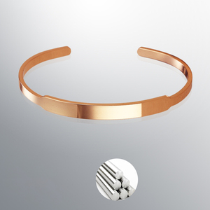 6mm 8mm <strong>Custom</strong> LOGO Jewelry Stainless Steel C-Shaped Bracelet Fashion Laserable Engraved Metal Blank Cuff Bracelet <strong>Bangle</strong> - Product Image 4