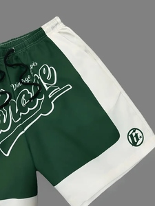 OEM Short de fitness professionnel grande taille en maille à séchage rapide personnalisé de haute qualité pour la gym vente en gros Short de course pour hommes - Product Image 2