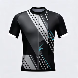 Maillot de Ciclismo MTB Ligero para Hombre, Manga Corta, Transpirable, de Secado Rápido, Sublimado, Personalizado OEM - Product Image 3