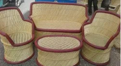 Juego de muebles de sillas de Interior de lujo de cuero moderno de lujo para sala de estar dormitorio principal (4 sillas + 1 mesa) Muebles de Jardín - Product Image 6