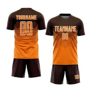 Maillot de football professionnel sur mesure, couleur personnalisée, imprimé par sublimation, 100% polyester, antibactérien, léger, pour hommes - Product Image 6