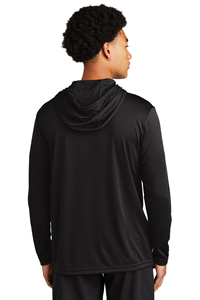 Sudadera deportiva informal de manga larga para hombre, sudadera activa ligera, bordada, técnica teñida, deportes - Product Image 2