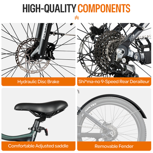 <span class=keywords><strong>Accolmile</strong></span> 1.5 Plus Cola Bear EMT 750W 48V Moteur Central Bafang Batterie 20Ah 9 Vitesses Vélo Électrique de Montagne 27.5\" 29\" EU US - Product Image 4