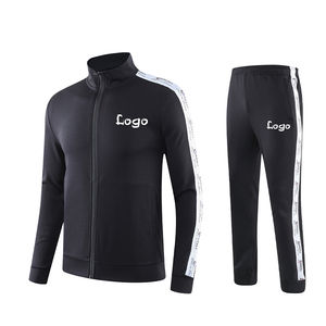 Tracksuit Men Sweat Suit Men Design Your LOGO Cotton <b>Hoody</b> <b>Running</b> Sportswear Custom Plain Tracksuit Men - Product Image 4