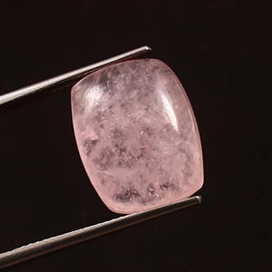 Calidad comercial Natural Rosa morganita cojín cabujón venta al por mayor piedras preciosas sueltas para la fabricación de joyas - Product Image 3