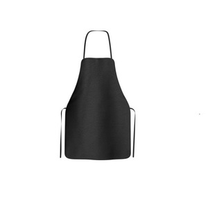 Long tablier de cuisine bleu en coton, Logo personnalisé, design personnalisé, tablier de cuisine en coton personnalisé, multifonctionnel, lavable - Product Image 4