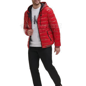 เสื้อแจ็กเก็ตแฟชั่นกันลมสำหรับผู้ชายเสื้อแจ็คเก็ตขนเป็ดสำหรับฤดูหนาวสีพื้นเสื้อ2025ลำลองสไตล์สตรีทแวร์สำหรับผู้ชาย - Product Image 6