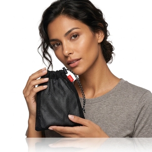 Custom Wholesale Fashion Hot Selling Packaging <strong>Net</strong> Mesh Drawstring <strong>Bags</strong> Small Polyester Nylon Ball Mesh <strong>Bag</strong> with LOGO - Product Image 3