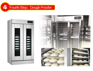 Nhà Máy Giá thương mại Máy làm bánh mì nướng lò & đầy đủ thiết lập thiết bị làm bánh giải pháp phù hợp cho khách sạn/bánh - Product Image 5