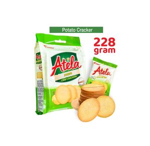 LIBRA Atela Potato Crisp Crackers 228G Salado Galletas finas Sabor a patata Halal Horneado Buena mejor calidad Galleta crujiente Fmcg - Product Image 2