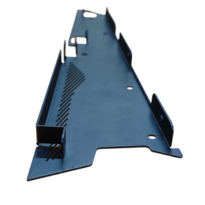 Haute précision personnalisé marque modèle tôle plaque de montage processus de pliage découpes Ventilation pour support d'armoire industrielle - Product Image 3