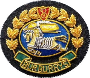 Insignia de bordado de alambre de lingotes de alta calidad hecha a mano logotipo personalizado uniformes de fieltro cosidos - Product Image 6