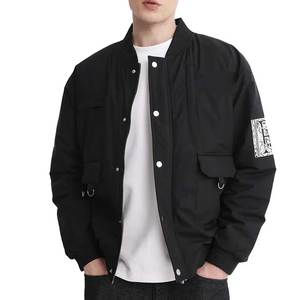Hombres Nuevo Diseño Ligero Bomber Chaquetas Smart Casual Chaquetas Primavera Verano Chaquetas Cortavientos Full Zip Coat - Product Image 1