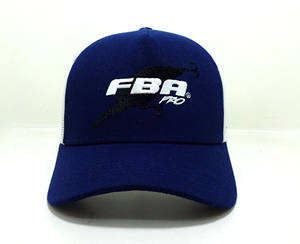 Casquette en maille personnalisée pour entreprise, avec broderie latérale, fermeture snapback, dos respirant en maille et bande intérieure sur mesure - Product Image 1