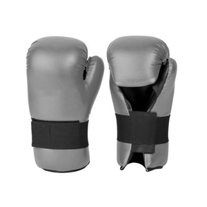 Vente de gros OEM Gants de karaté professionnels de haute qualité pour hommes Gants d'entraînement en cuir pour les arts martiaux et la boxe - Product Image 2