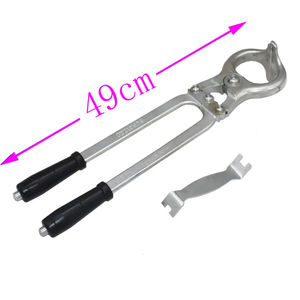 Equipo veterinario reutilizable, alicates de castración sin sangre Ram de acero inoxidable para animales machos, alicates de castración de ganado - Product Image 4