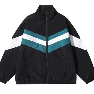 Veste coupe-vent de sport de haute qualité, service OEM, respirante, manches longues, tenue de plein air pour hommes - Product Image 1