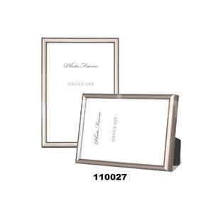 4x6 Picture Frame Brushed Modern Simple Thin Aluminum Metal Photo Frame with HD Real Glass Display for Tabletop and <b>Wall</b> - Product Image 1