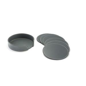 Premium Quality Real Leather <b>Drink</b> <b>Coasters</b> Table Decor Classy Gift <b>Coasters</b> Handmade Genuine Leather Mats and Pads - Product Image 2