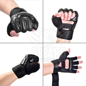 Pakistan Manufacture High Quality Taekwondo Gloves Comfortable Leather Taekwondo Glove For Unisex - Product Image 5