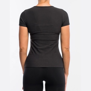 T-shirts confortables pour femmes de haute qualité vêtements d'extérieur séchage rapide ajusté anti-rides respirant vente chaude t-shirts pour femmes - Product Image 6