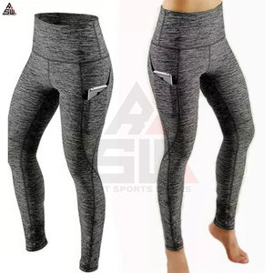 Mallas transpirables de Yoga de cintura media de fibra de bambú para mujer de invierno con diseño impreso ropa deportiva de alta calidad para gimnasio y Deportes - Product Image 6