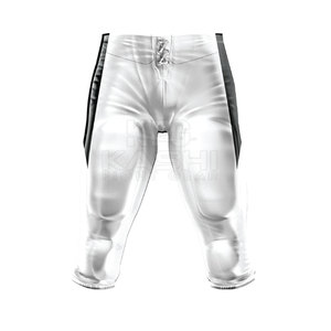 Uniforme de football américain personnalisé de haute qualité, impression par transfert thermique, tissu respirant pour les entraînements et les matchs officiels - Product Image 6