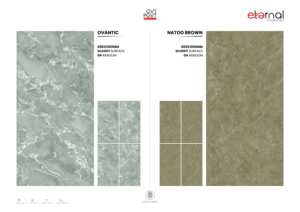 Carreaux de sol en porcelaine Glossy Endless 600x1200, grand format, effet marbre, design mural haut de gamme - Product Image 3