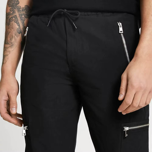 2025 hommes nouveau Design hiver Collection poches zippées Cargo pantalon pour hommes grande taille Logo personnalisé Cargo pantalon respirant - Product Image 5