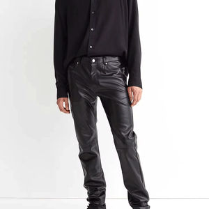 กางเกงหนังผู้ชาย, กางเกงหนังลำลอง - Product Image 5