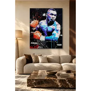 Impression sur toile Fida Paint Splatter Pop Art Boxer - Product Image 5