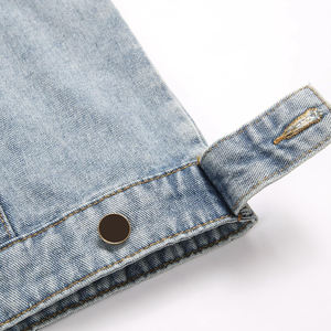 Chaleco sin Mangas para Hombre, Estilo Nuevo, Ropa de Mezclilla para Hombre, Cantidad al por Mayor, Personalizado, OEM, Chaleco de Mezclilla Transpirable de Alta Calidad - Product Image 5